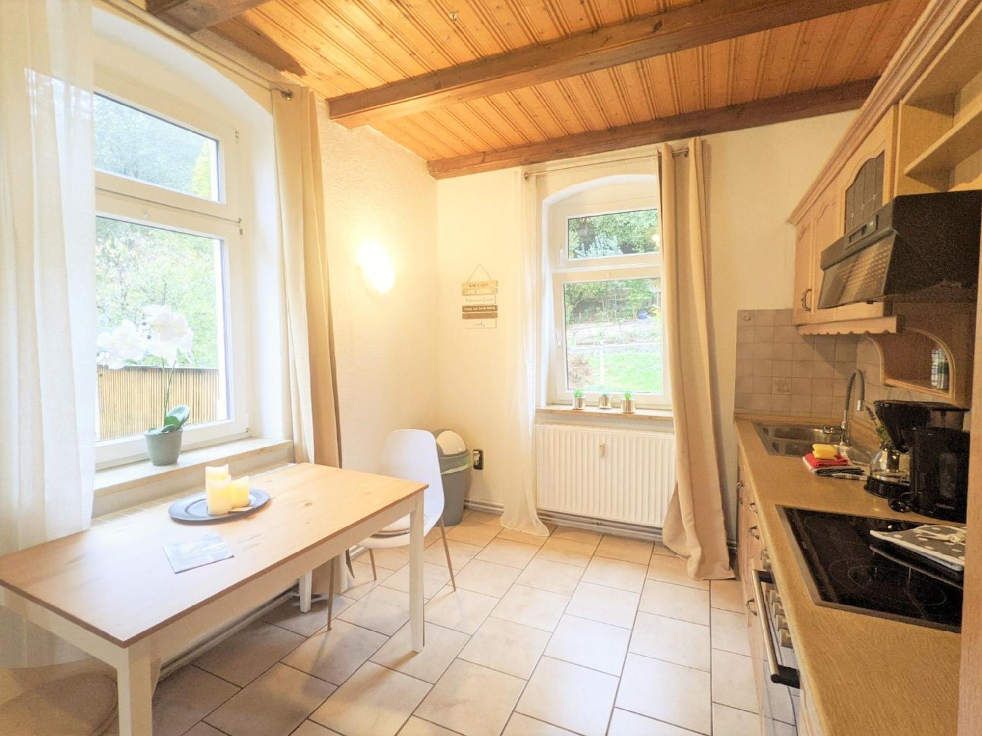 R3 - Urlaubsmagie - Helle Wohnung Mit Garten & Pool Rathmannsdorf Luaran gambar